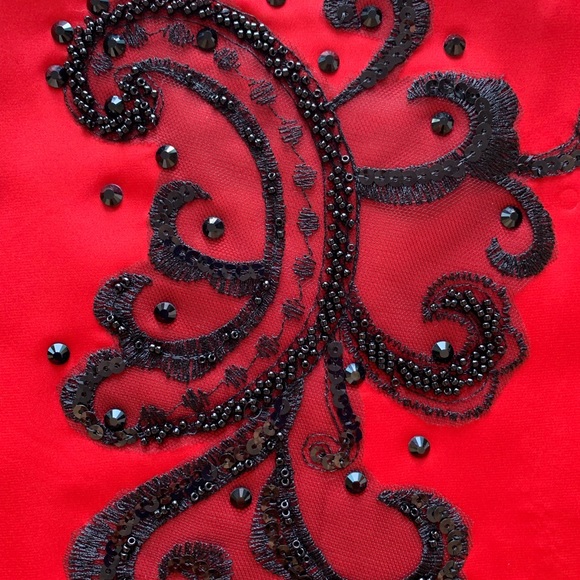 Silk lace-embellished top - Picture 4 of 5